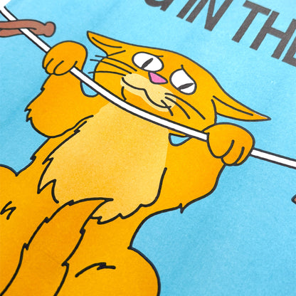 Hang In There, Baby A3 Riso Print