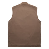 Hellfish Heavy Canvas Vest (Brown)