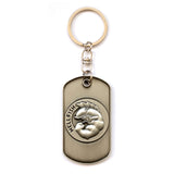 Flying Hellfish Dogtag Keychain
