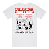 Hullabalooza Sort Sleeve T-shirt (White)