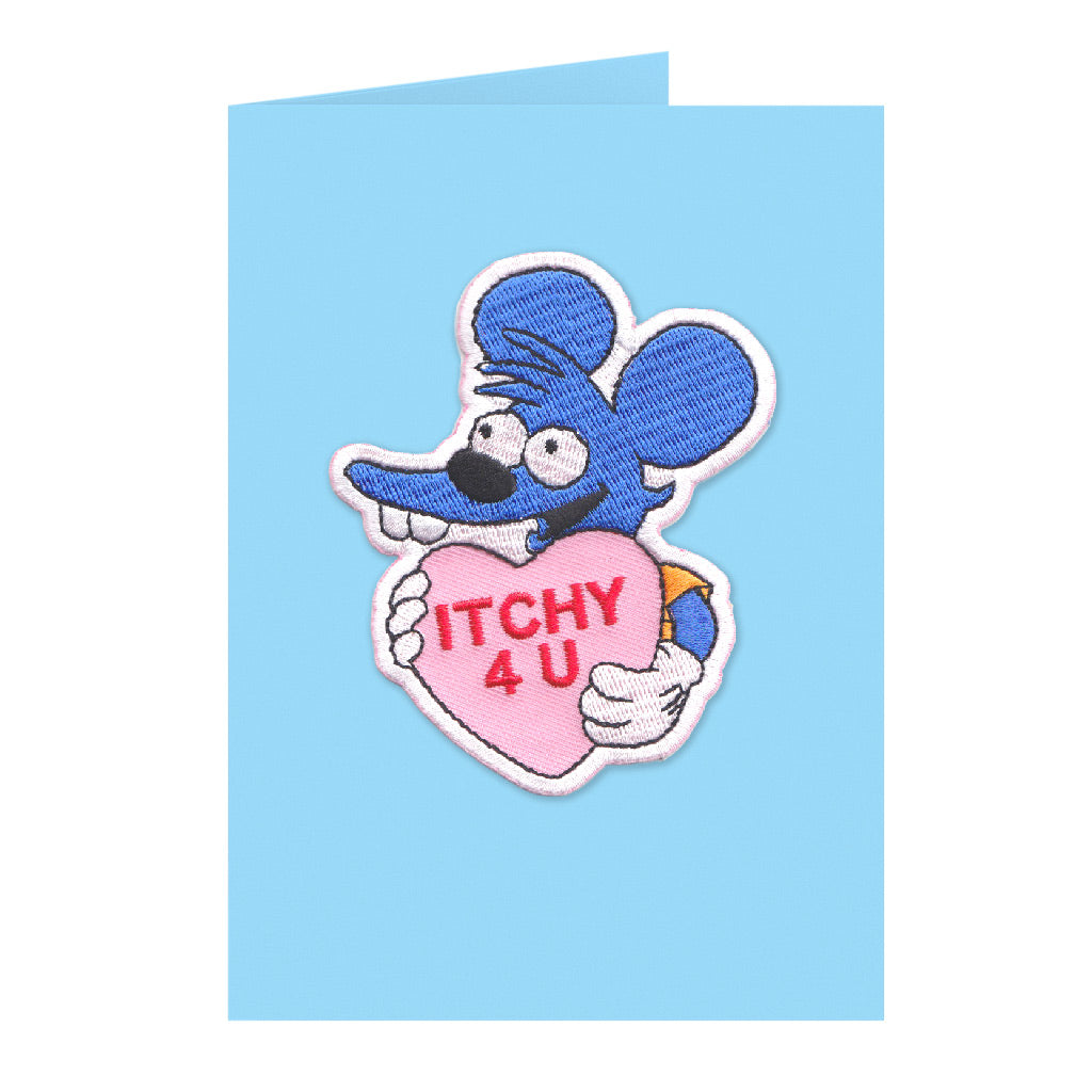 Itchy Patch Greetings Card