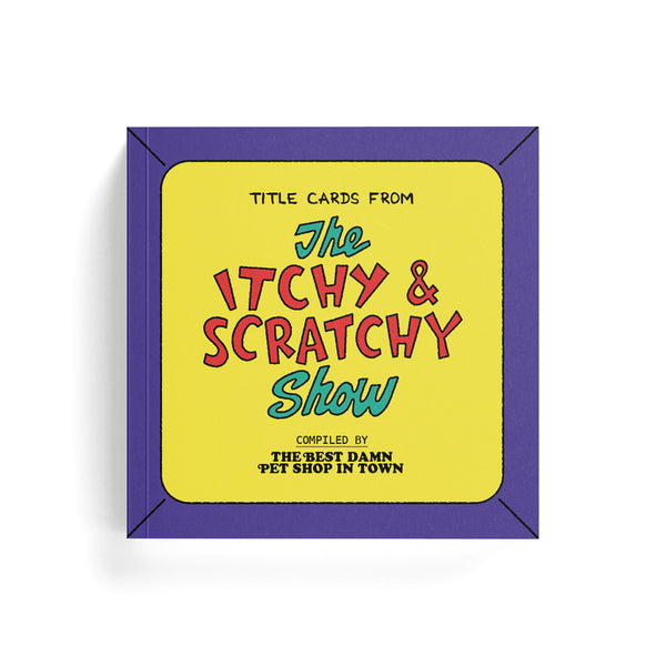 Title Cards from The Itchy & Scratchy Show Book Zine