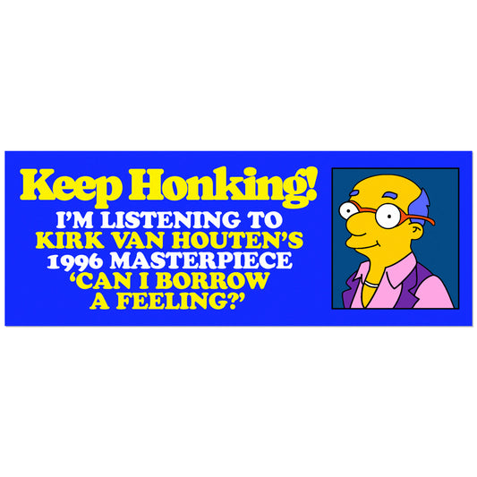 Kirk Bumper Sticker