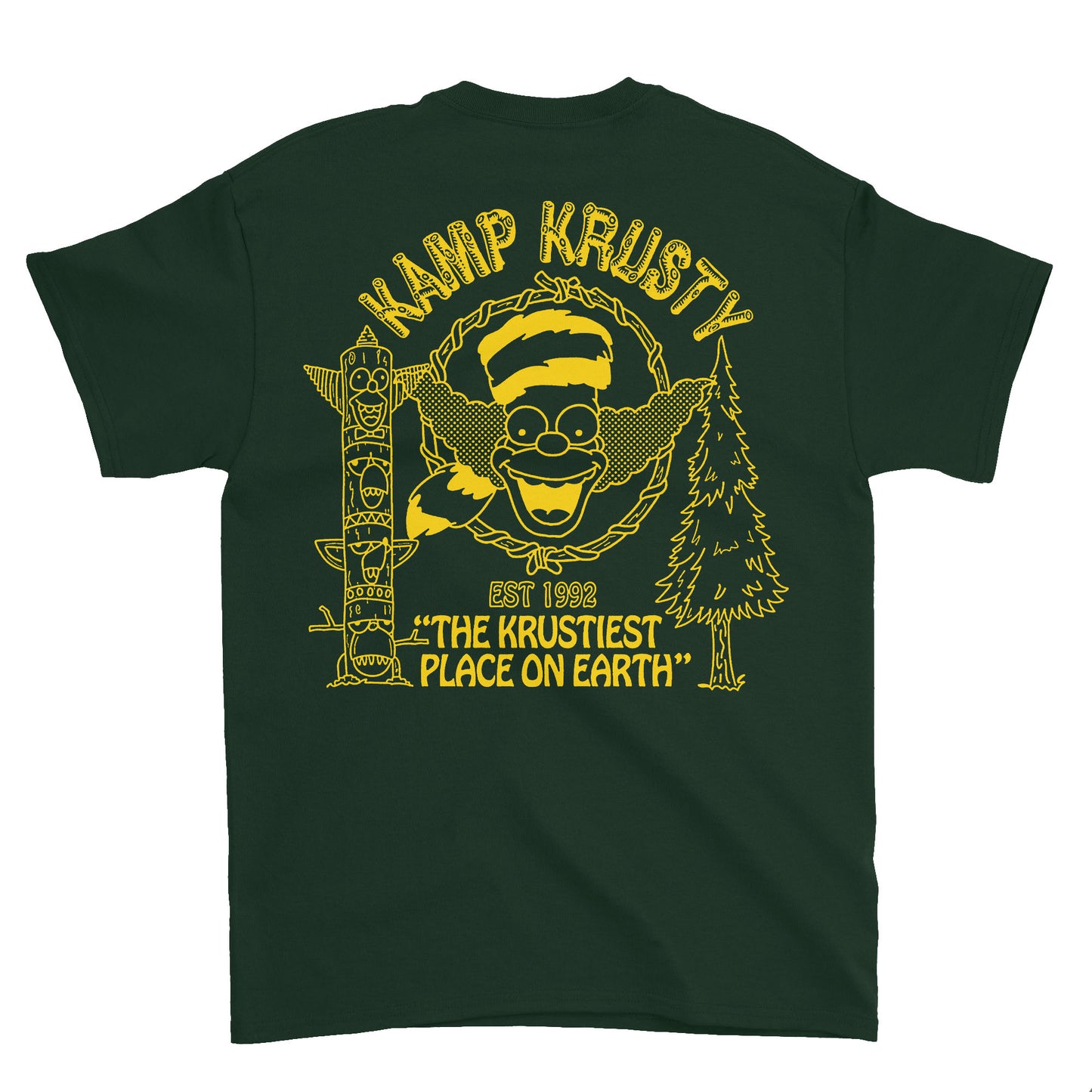 Kamp Tee (Forest) *POCKET/BACK*