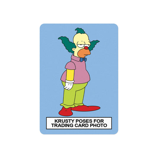 Krusty Trading Card