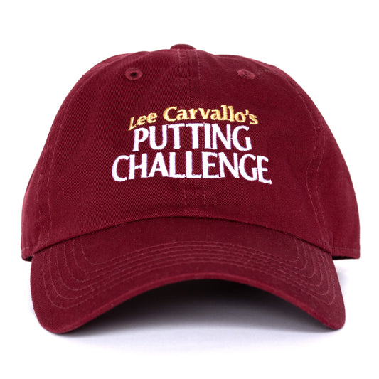 Lee Carvallo's Putting Challenge Cap (Red)