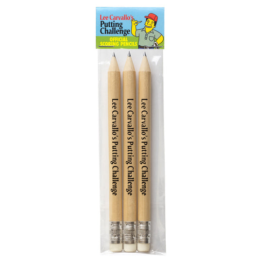 Lee Carvallo Scoring Pencils (Pack of Three)