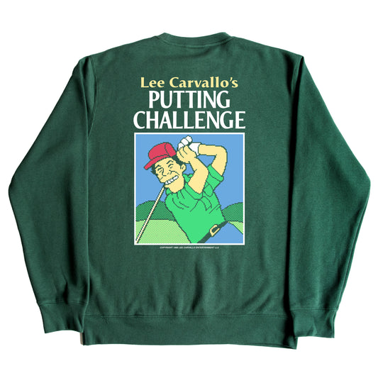 Lee Carvallo's Putting Challenge Sweater *CHEST + BACK PRINT*