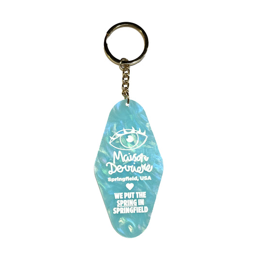 Maison Derriere Keychain (Ice Blue)