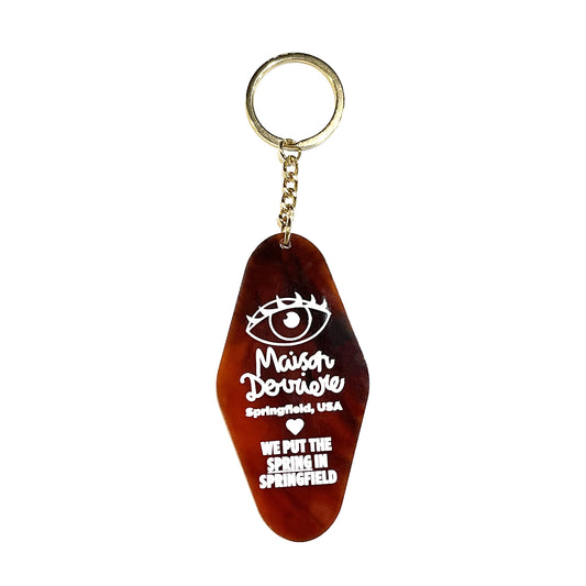 Maison Derriere Keychain (Tortoiseshell)