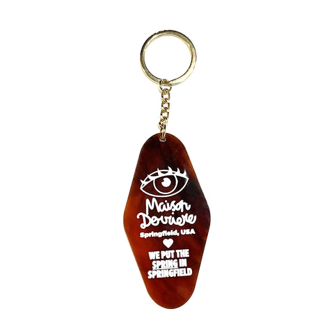 Maison Derriere Keychain (Tortoiseshell)