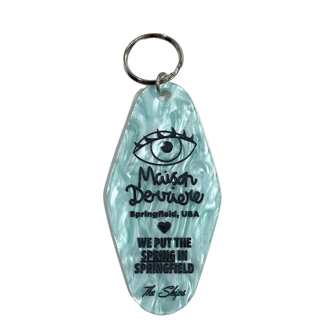 Pet Shop x The Skips Maison Derriere Keychain (Turquoise Marble)