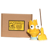 Malarko 'BART MY SHORTS' Ceramic Incense Holder