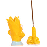 Malarko 'BART MY SHORTS' Ceramic Incense Holder