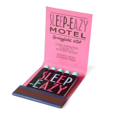 Sleep Eazy Motel Matchbook