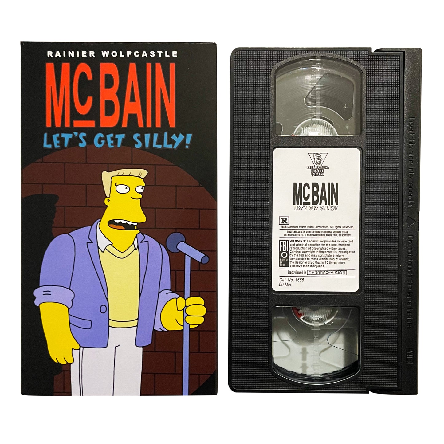 McBain: Let's Get Silly VHS Tape [PRE-ORDER] Ships Nov 21