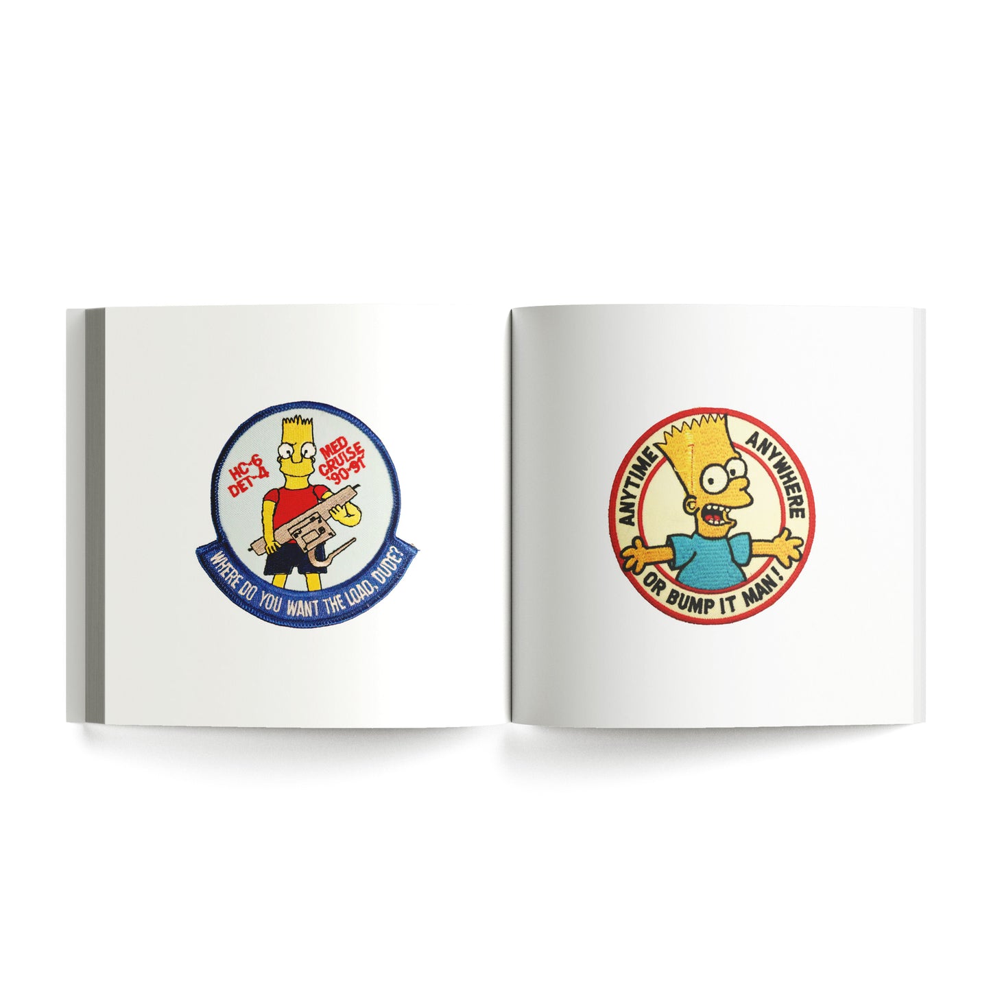 Bootleg Patches from The Military & Scouting Book Zine