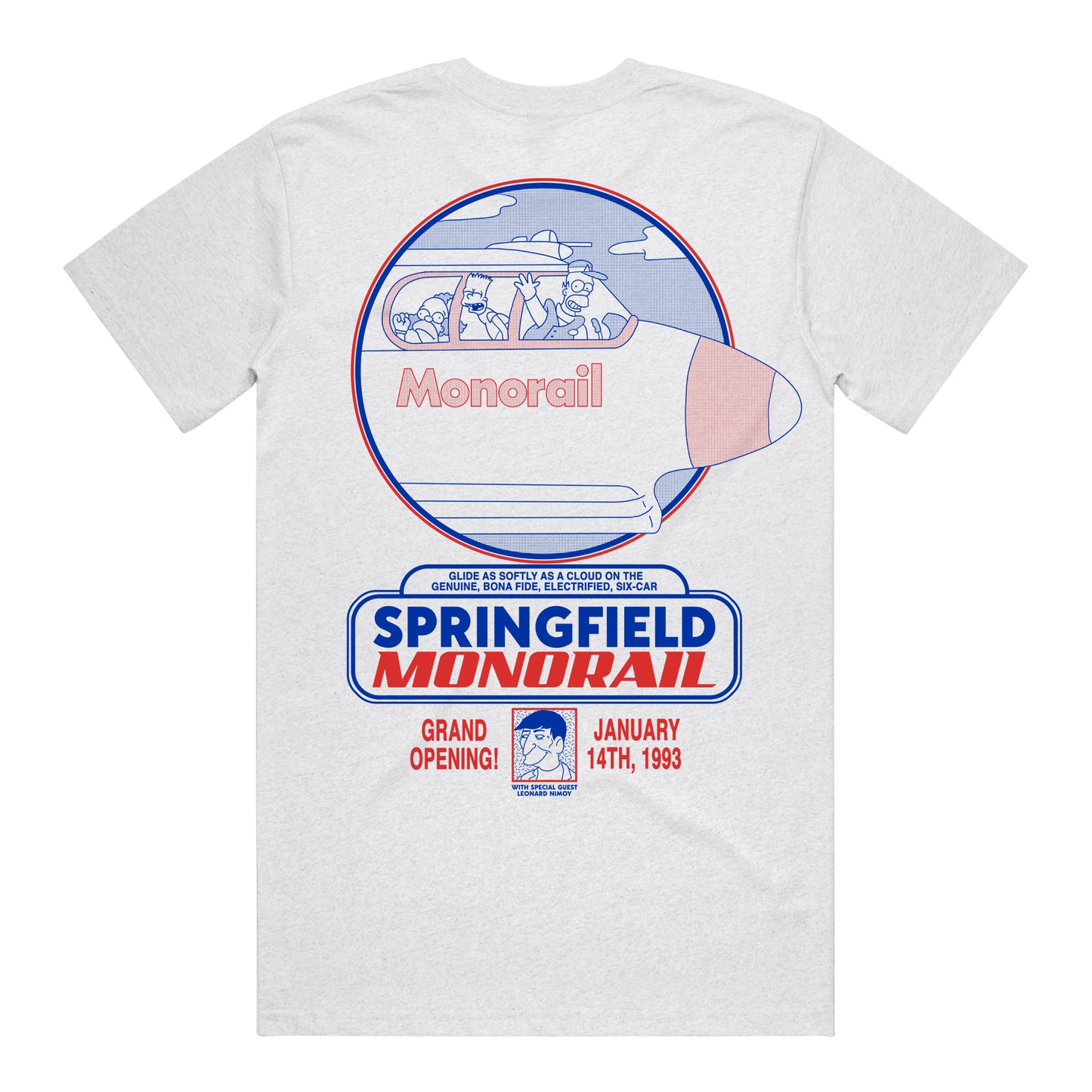 Monorail T-Shirt (Ash Grey) [PRE-ORDER] Ships Nov 21