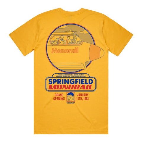 Monorail T-Shirt (Gold)