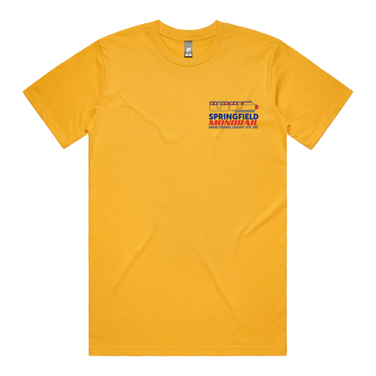 Monorail T-Shirt (Gold) [PRE-ORDER] Ships Nov 21