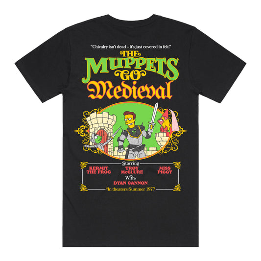 Go Medieval T-Shirt *CHEST + BACK PRINT*