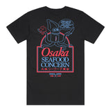 Osaka Seafood Concern T-Shirt (Black) *POCKET/BACK PRINT*