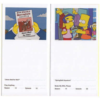 So You've Purchased a Smpsons Pamphlet Zine