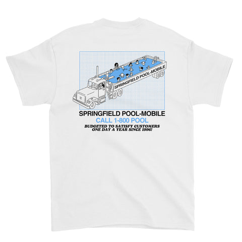 Pool Mobile T-Shirt (White)