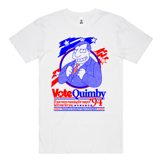 Vote Quimby T-Shirt *FRONT PRINT* [PRE-ORDER]