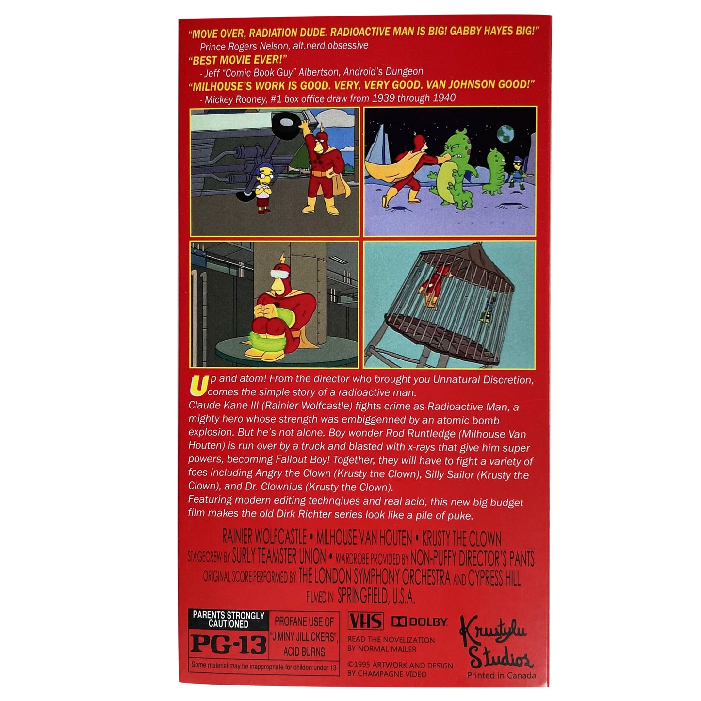 Radioactive Man VHS Tape [PRE-ORDER] Ships Nov 21
