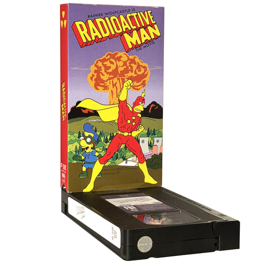 Radioactive Man VHS Tape