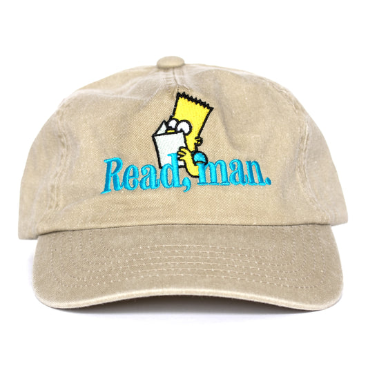 Read Man Cap (Washed Stone)