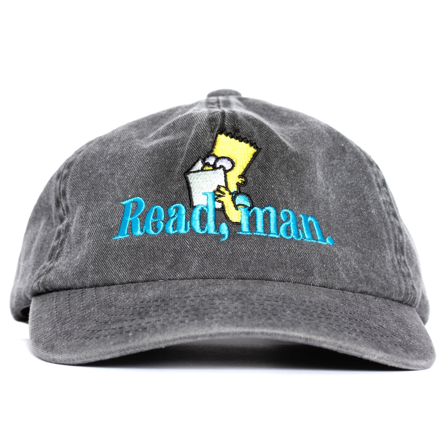 Read Man Cap (Washed Black)