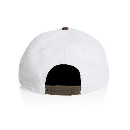 Read Man Cord Snapback Hat (Brown/Natural)