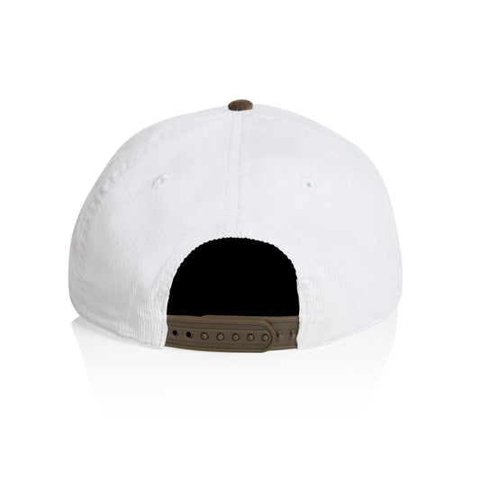 Read Man Cord Snapback Hat (Brown/Natural)