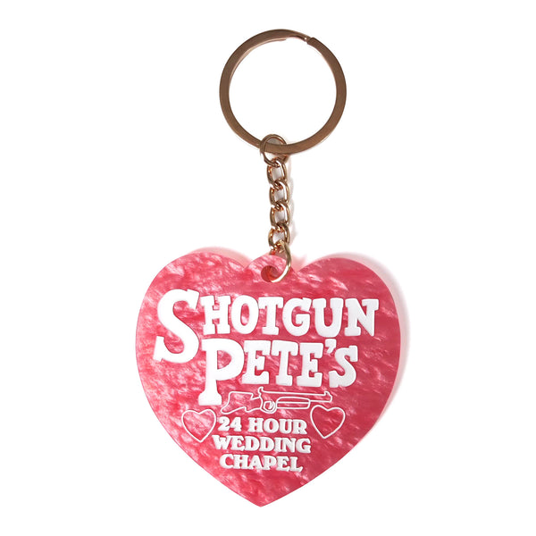Shotgun Petes Keychain (Pink Pearl)