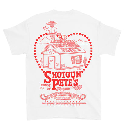 Shotgun Pete's T-Shirt (White)