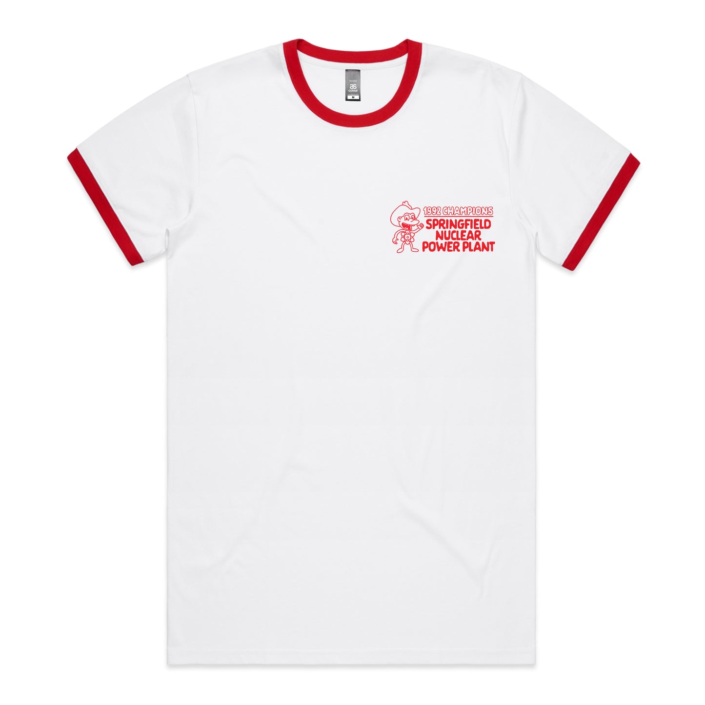 Softball Ringer T-Shirt *CHEST + BACK PRINT*