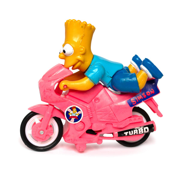 90s Crazy Neon Bike Figurine [B-GRADE]