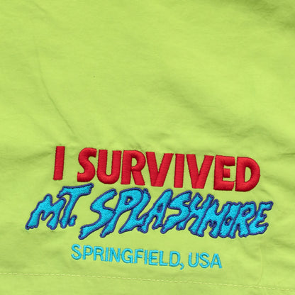 Mount Splashmore Swim Shorts (Citrus Green)