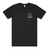 Happy Sumo T-Shirt (Black) *CHEST/BACK*
