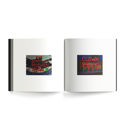 Title Cards from The Treehouse of Horror Series Book Zine
