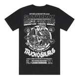 Truck-O-Saurus T-Shirt (Black) *CHEST + BACK PRINT*