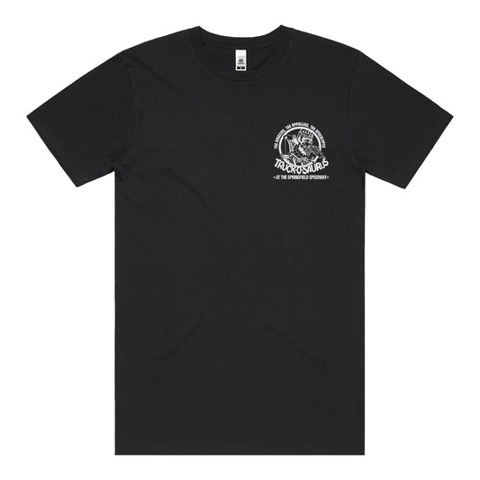 Truck-O-Saurus T-Shirt (Black) *CHEST + BACK PRINT*