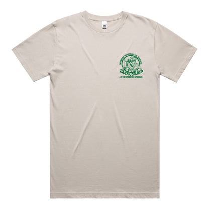 Truck-O-Saurus T-Shirt (Bone) *CHEST + BACK PRINT* [PRE-ORDER]