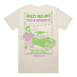 Crazy Vaclav T-Shirt *CHEST/BACK PRINT*