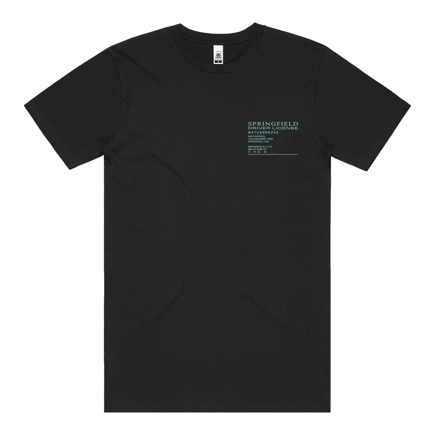 Vapourwave T-Shirt (Black) *CHEST + BACK PRINT*