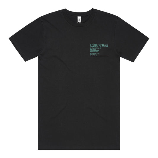 Vapourwave T-Shirt (Black) *CHEST + BACK PRINT*