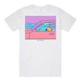 Vapourwave T-Shirt (White) *CHEST + BACK PRINT*