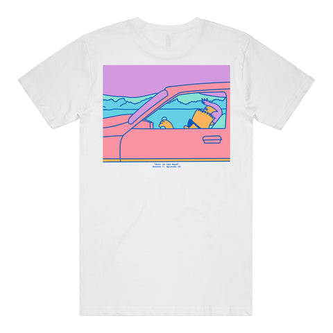 Vapourwave T-Shirt (White) *CHEST + BACK PRINT*